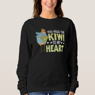 Du håller kiwin till mitt hjärta djur pun kiwi fåg t shirt