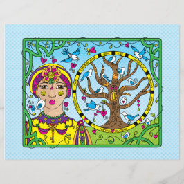 Du håller Nyckel_Flat Papper Lakan 11" x 8,5"