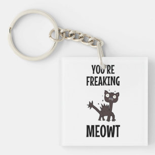 Du håller på att tömma nyckelkedjan Meowt