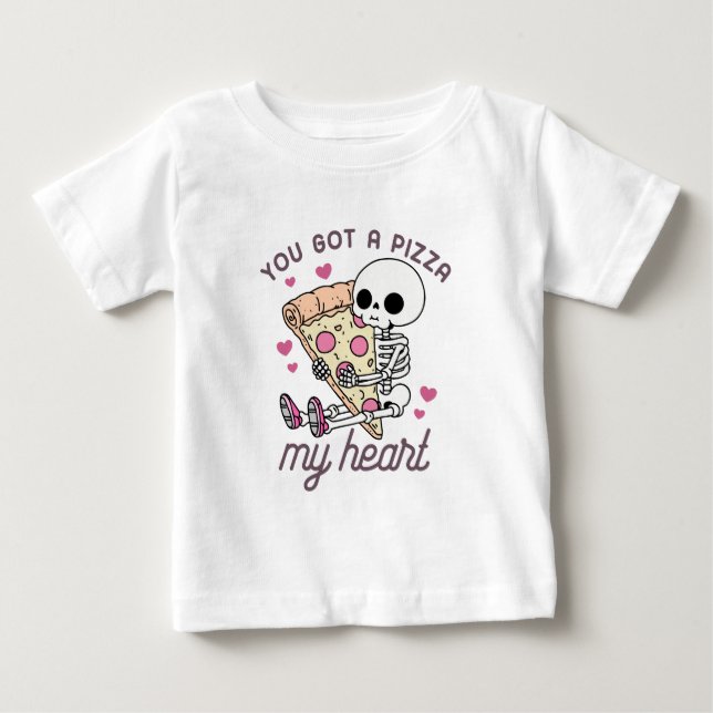 Du Har A Pizza My Heart Funny Food Pun T Shirt (Framsida)