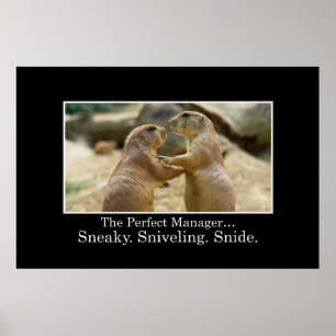 Du har alla egenskaper hos en underbar chef [XL] Poster