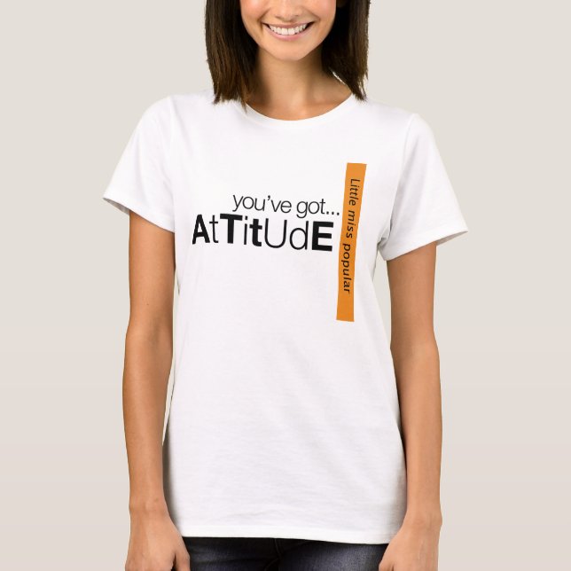 Du Har Attitude Shirt Tröja (Framsida)