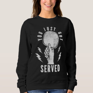 Du Har Bara Blivit Serverad Ping Pong Bordtennis S T Shirt