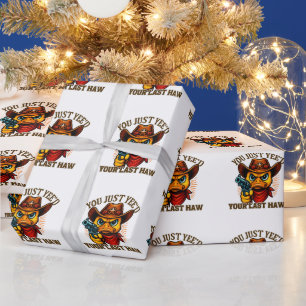 Du har bara din sista åk, Westerna Cowboy anka Presentpapper