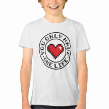 Du har bara ett liv-pixel Heart-videospel