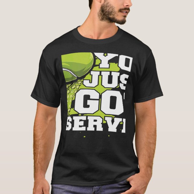 Du har bara Har Service Player Professionell Train T Shirt (Framsida)
