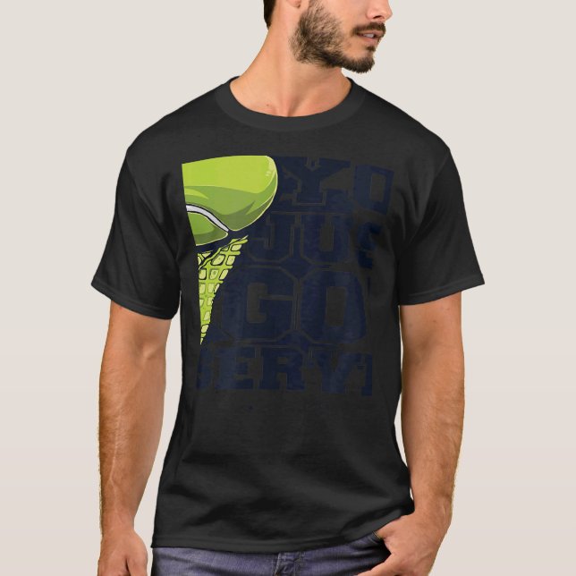 Du har bara Har Service Player Professionell Train T Shirt (Framsida)