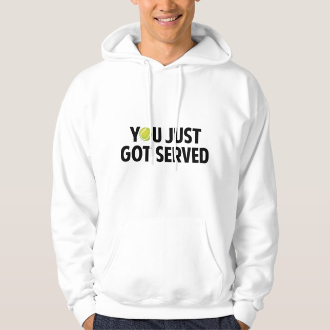 Du har bara tjänat Har Hoodie (Framsida)