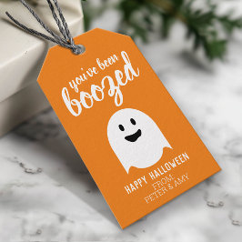 Du har blivit bodig - Lustigt Halloween Party Presentetikett