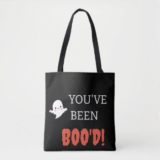 Du har blivit boo'ad söt Halloween Tygkasse