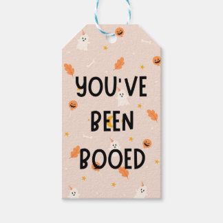 Du har blivit Booed Presentetikett