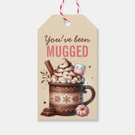 Du har blivit MUGG Cute Hett Cocoa Helgdag Presentetikett