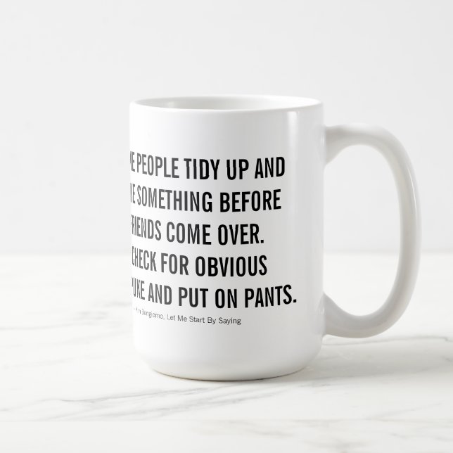 Du har blivit ombedd till kaffe Mugg. Kaffemugg (Höger)