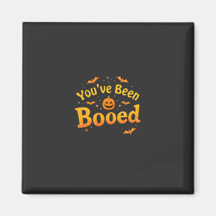 Du har blivit påkörd på Spooky Pumpkin Halloween Magnet