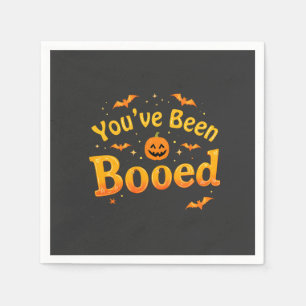 Du har blivit påkörd på Spooky Pumpkin Halloween Pappersservett