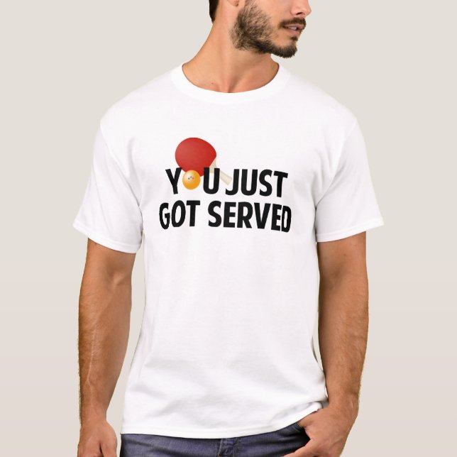 Du Har Blivit Serverad T Shirt (Framsida)