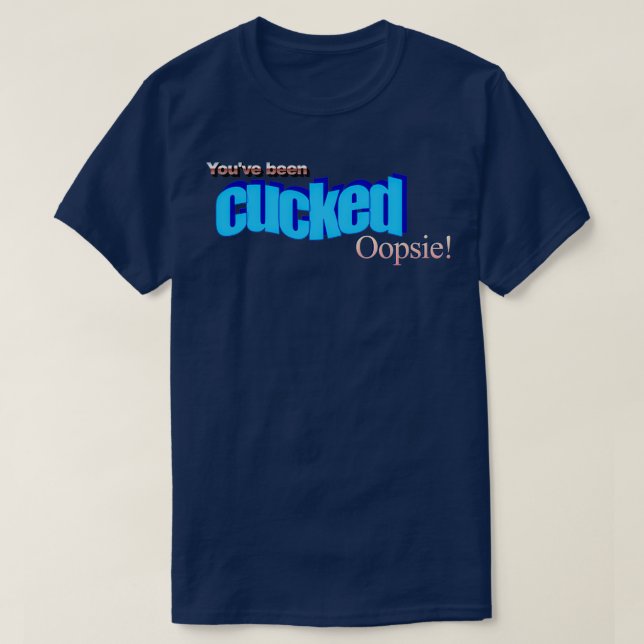 Du har blivit sjuk t shirt (Design framsida)