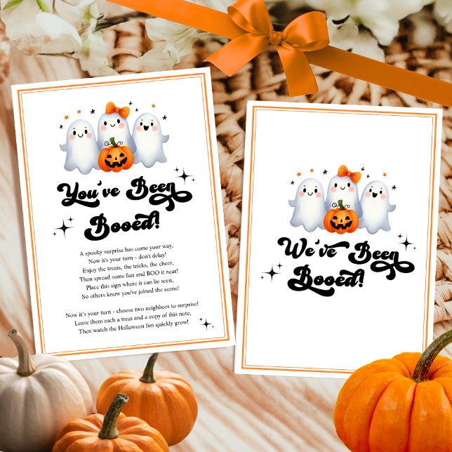 Du Har Blivit Utbuad Halloween Granne Spelkort Inbjudningar (Skapare uppladdad)