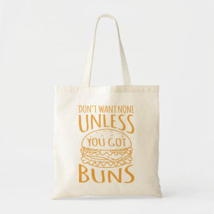 Du Har Buns Cheeseburger Hamburger Burger Food Gr Tygkasse