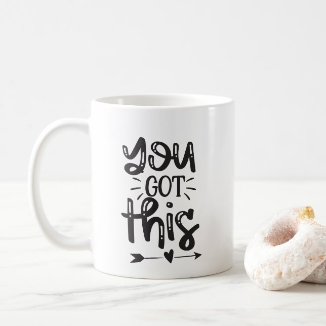 Du har den här inspirationen kaffemugg (Med munk)