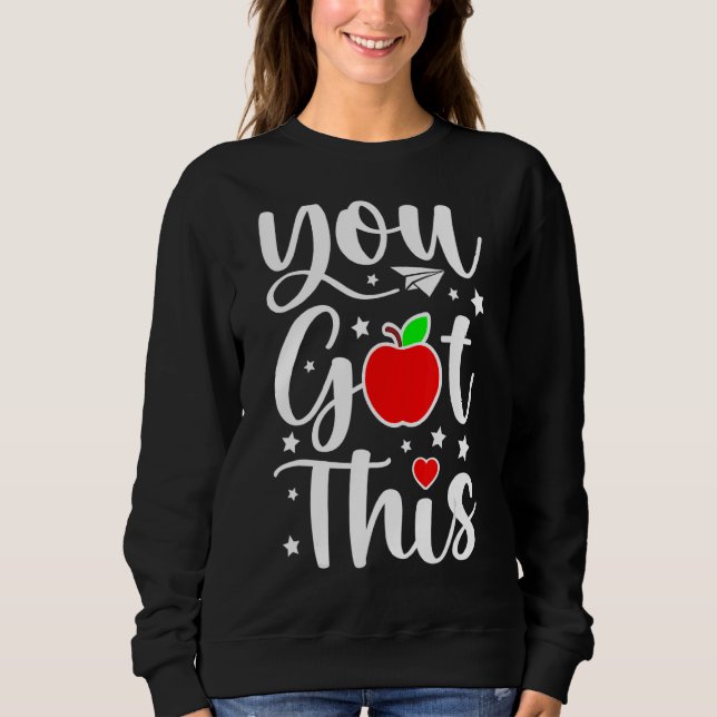 Du Har den här lärardagen Student testdagen Sten T Shirt (Framsida)