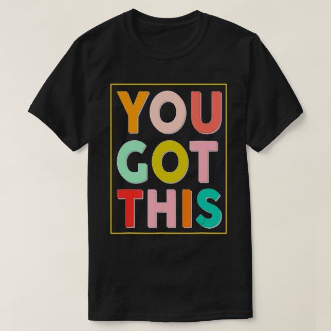 Du Har den här lärartestdagen för att undervisa jo T Shirt (Design framsida)
