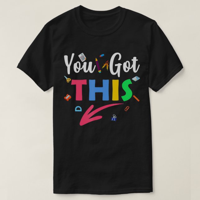 Du Har den här statliga testläraren Cute Teacher G T Shirt (Design framsida)