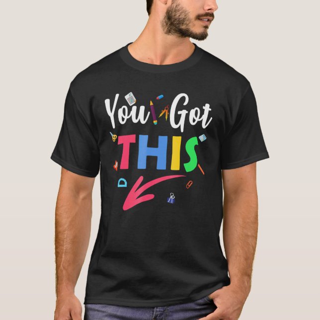 Du Har den här statliga testläraren Cute Teacher T Shirt (Framsida)