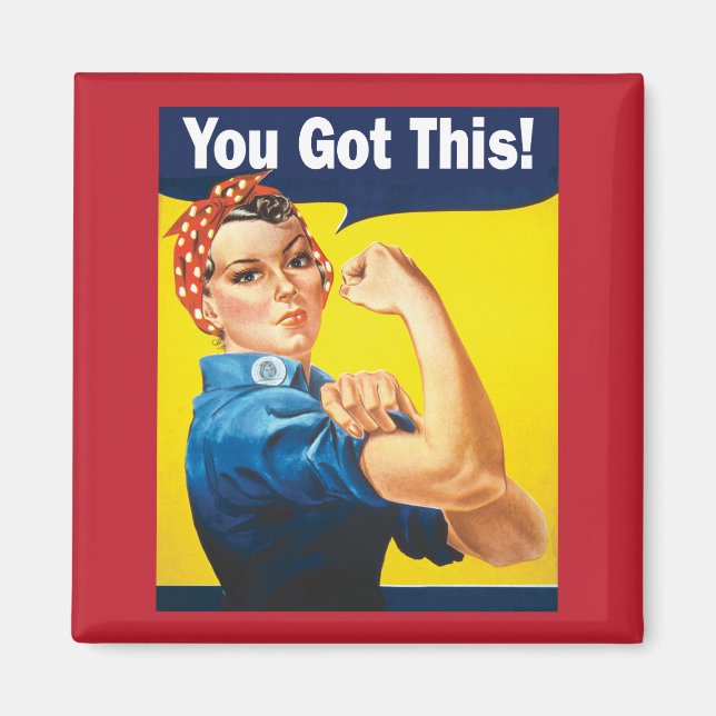 Du Har den här supportwebbplatsen för uppmuntran Magnet (Framsidan)