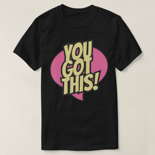 Du Har den här testdagen för motiv testning för T Shirt (Design framsida)