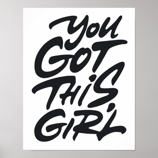 Du har den här tjejen poster (Framsidan)