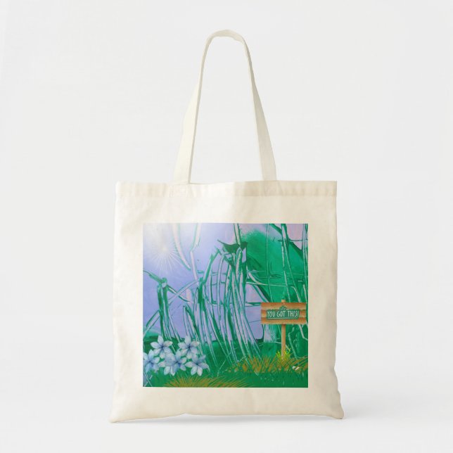 Du Har den här Tote Bag Tygkasse (Framsidan)