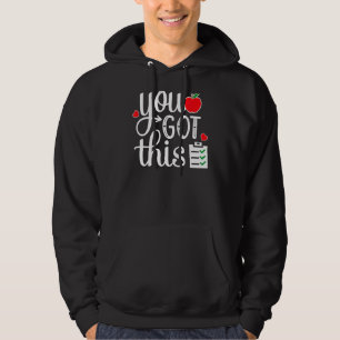Du Har den sista dagen för skolläraren Student Te Hoodie