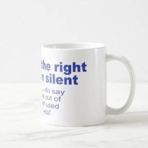 Du har den tysta rakt till återstå kaffemugg