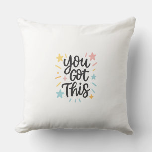 Du Har det här - inspirerande offertdesign för gif Kudde