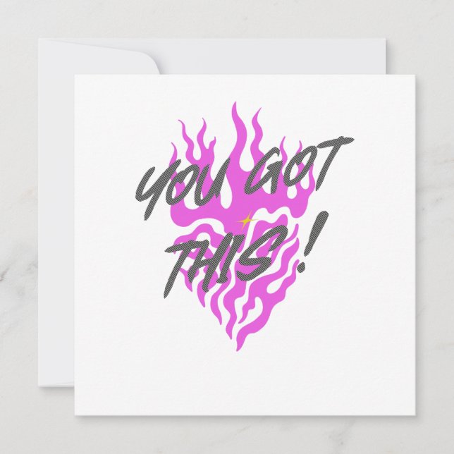 DU HAR DET HÄR KORT (Framsida)