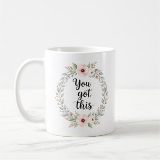 Du Har detta - Motiv Blommigt Mugg