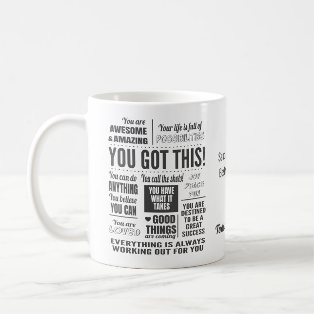 Du Har detta motiv Kaffemugg (Vänster)