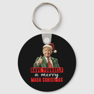 Du har en God jul-slump Kristus Nyckelring