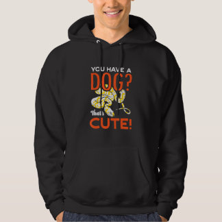 Du Har En Hund Som Är Söt Banana Boll Python Herpe Hoodie