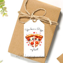 Du har en pizza mitt hjärta Valentinkort