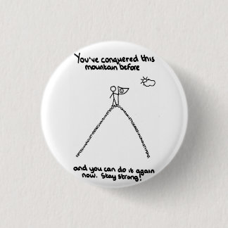 Du har erövrat detta berg för knapp