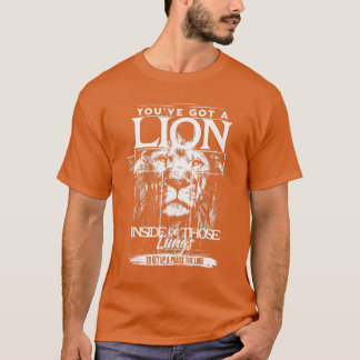 Du har ett lejon inuti dina lungor Prisaherre T Shirt