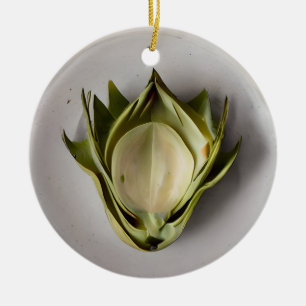 Du har ett stort hjärta Funny Artichoke Pun Julgransprydnad Keramik
