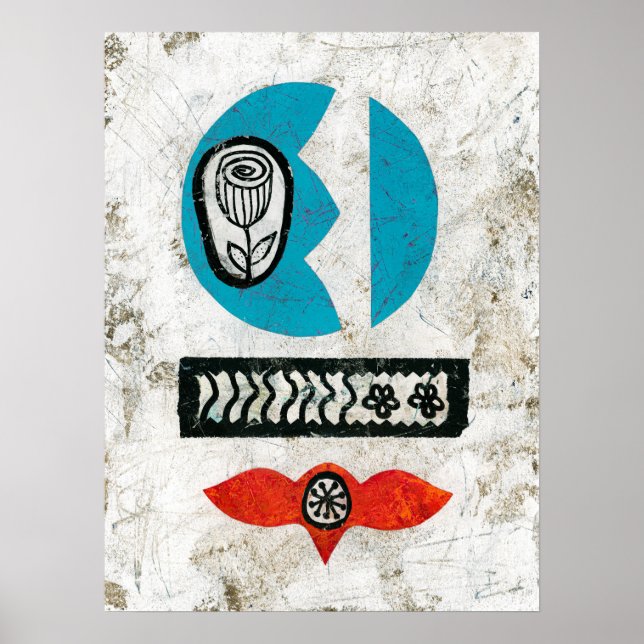 Du har fått en blomstrande Poster. Poster (Framsidan)