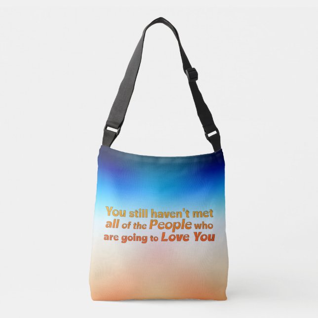 Du har fortfarande inte träffats.. axelväska (Framsida)
