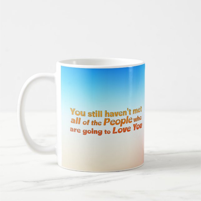 Du har fortfarande inte träffats.. kaffemugg (Vänster)