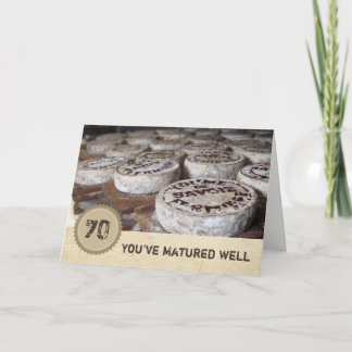 Du har fyllt 70-dagars gamla ost kort