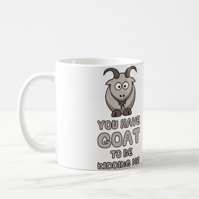 Du har geten som lurar mig kaffemugg (Vänster)