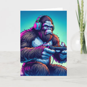 Du har gett upp! Bigfoot-spel-födelsedagsdagen Kort